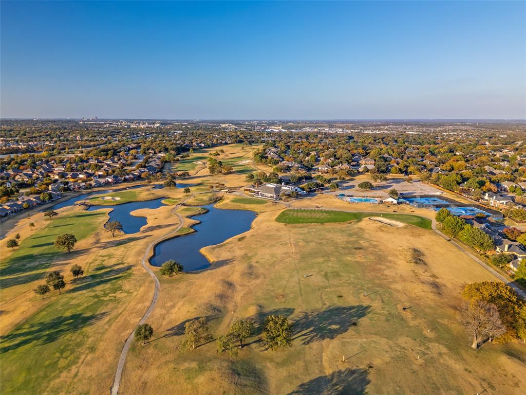 2129 Clubside Drive Corinth, TX 76210 - Photo 35 of 39 an aerial view of residential building and ocean