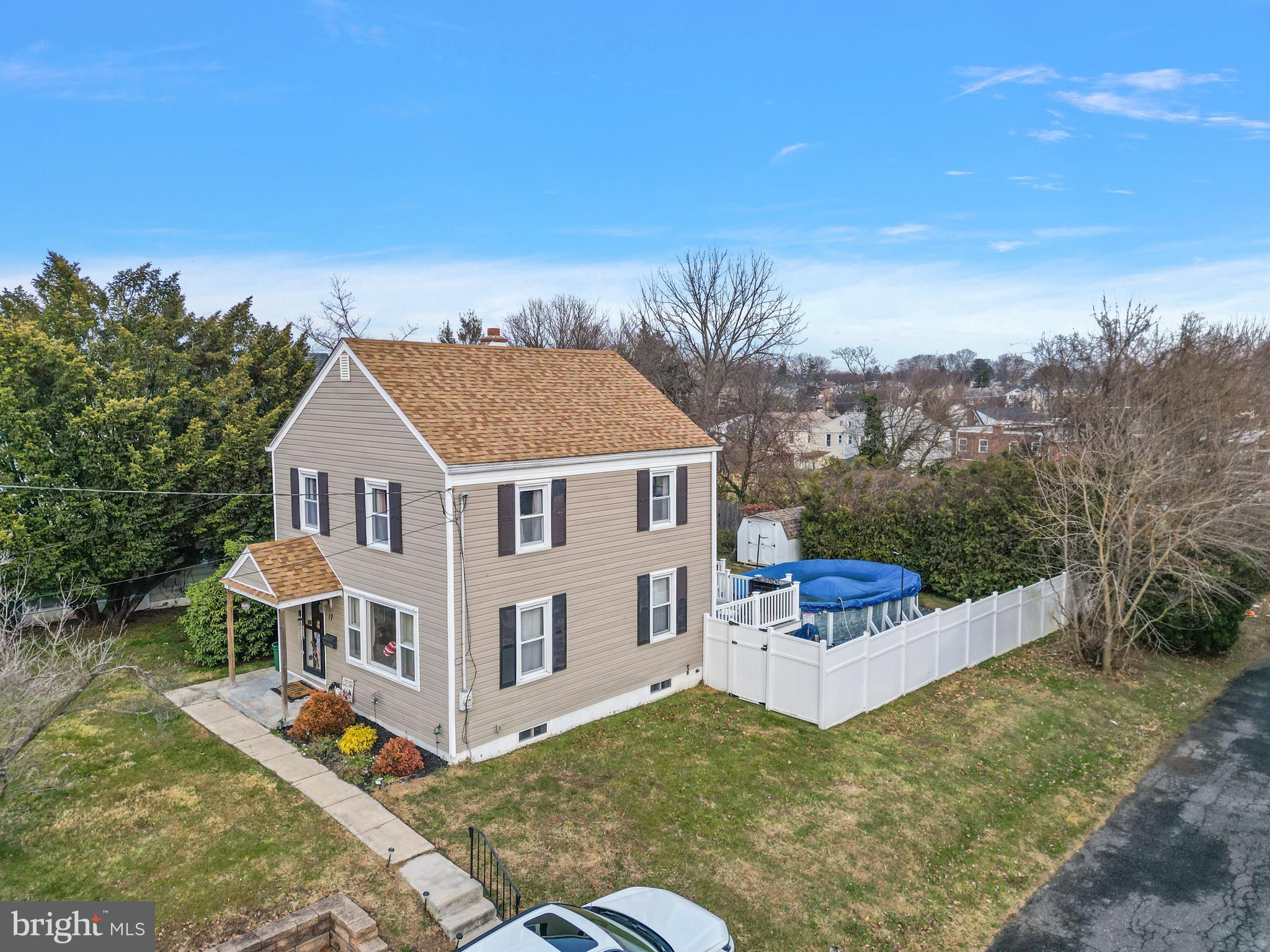 17 Upland Road Brookhaven, PA 19015 - Photo 1 of 25 a view of a house with a big yard plants and large trees