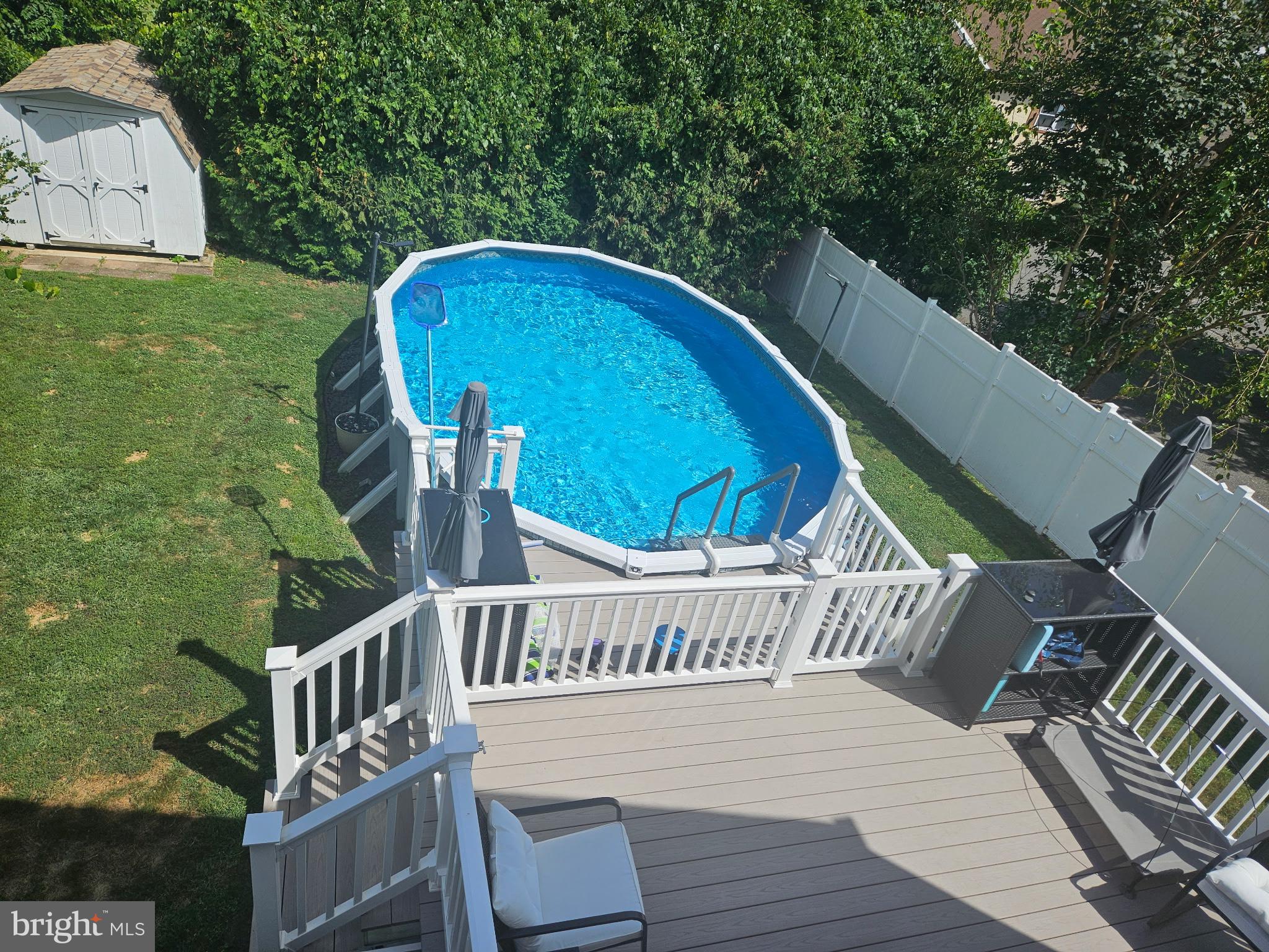 17 Upland Road Brookhaven, PA 19015 - Photo 14 of 25 a view of balcony with wooden floor and outdoor seating