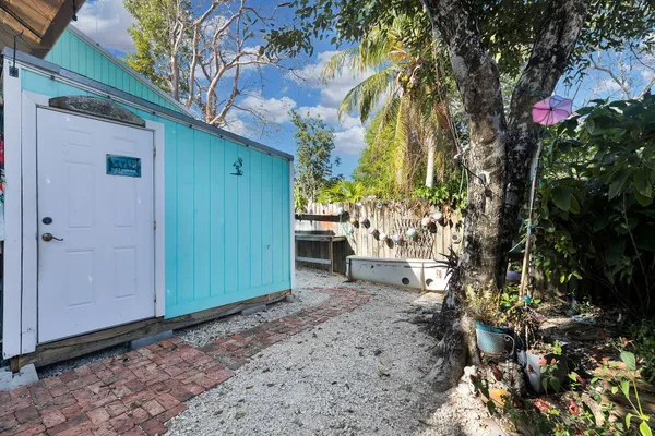 a view of storage and utility room