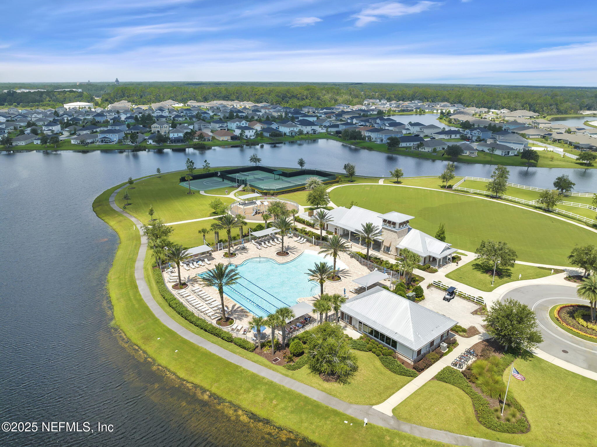 45 Blind Oak Circle St. Augustine, FL 32095 - Photo 12 of 18 an aerial view of a house with a ocean view