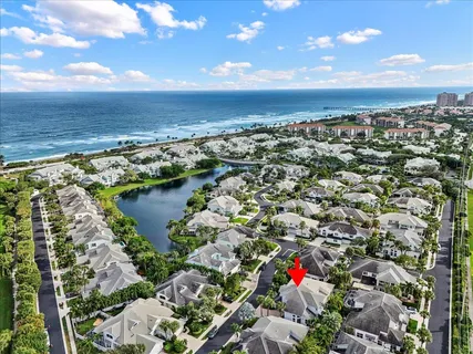 a view of city and ocean