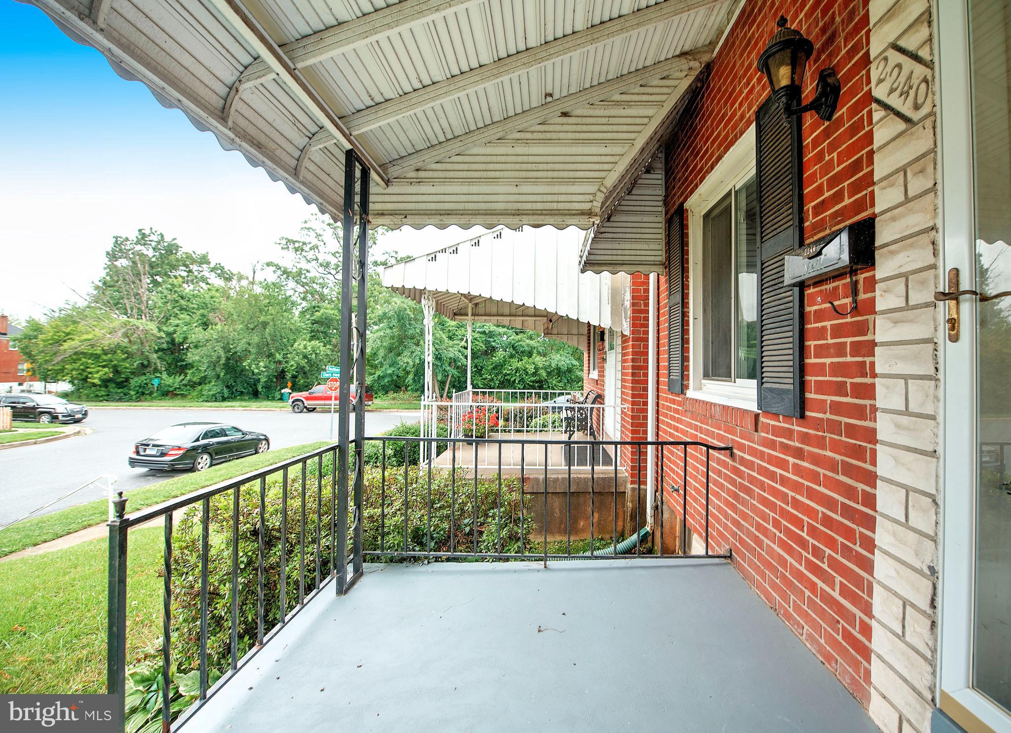 2240 Redthorn Road Baltimore, MD 21220 - Photo 39 of 39 Covered Front Porch