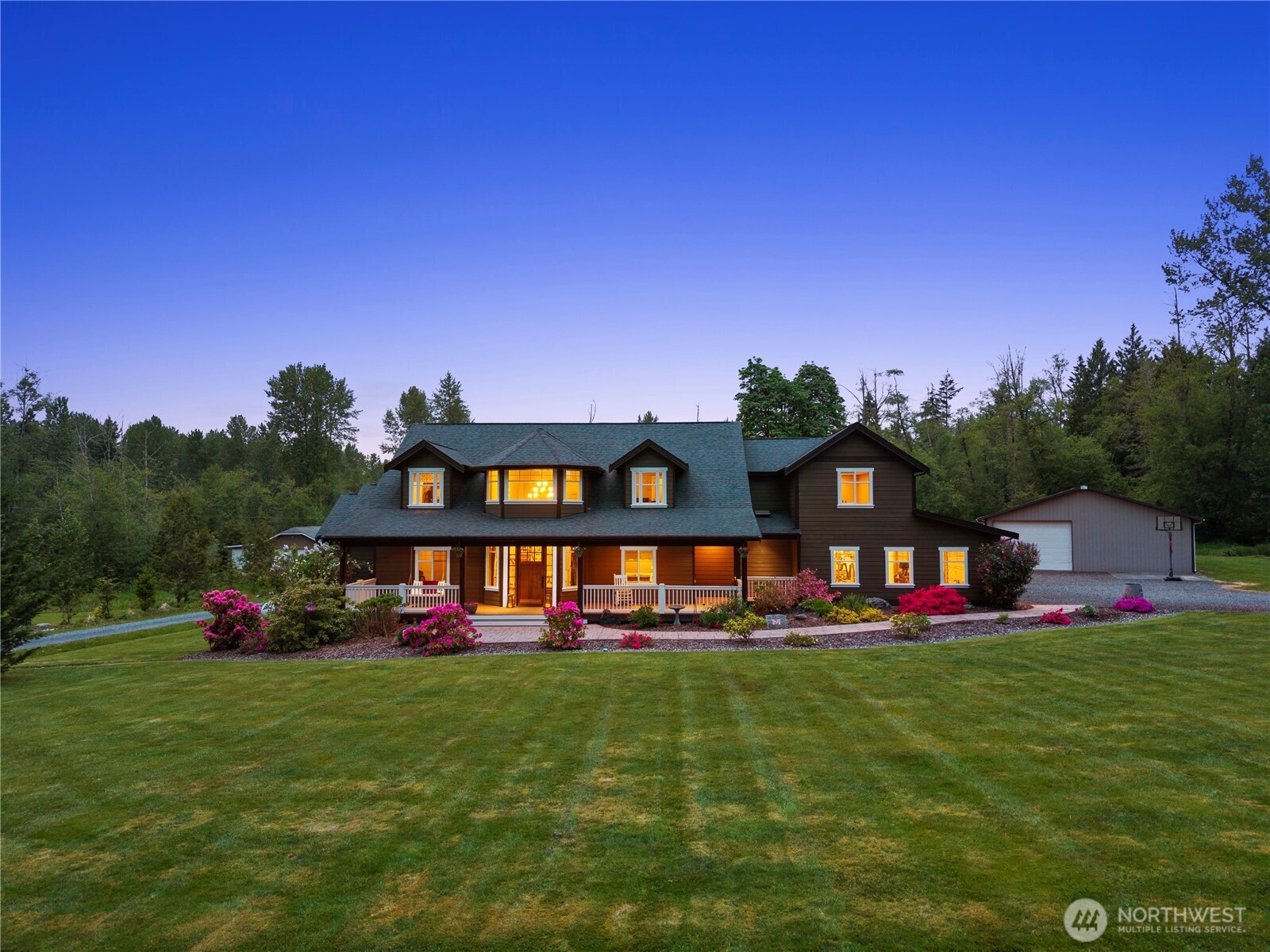 14905 218th Street Southeast Monroe, WA 98272 - Photo 3 of 40 a front view of a house with outdoor space and street view
