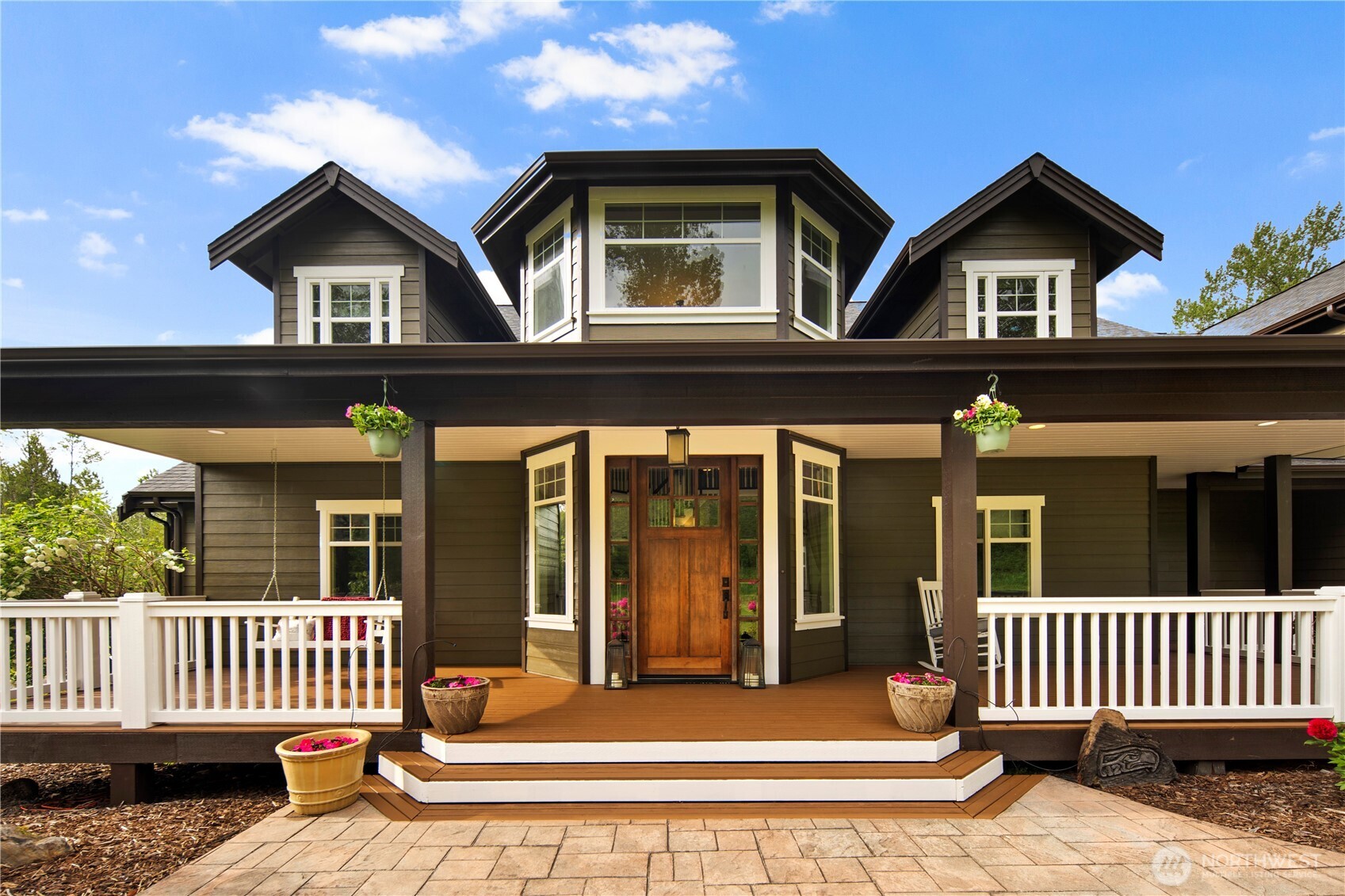 14905 218th Street Southeast Monroe, WA 98272 - Photo 4 of 40 a front view of a house with a porch