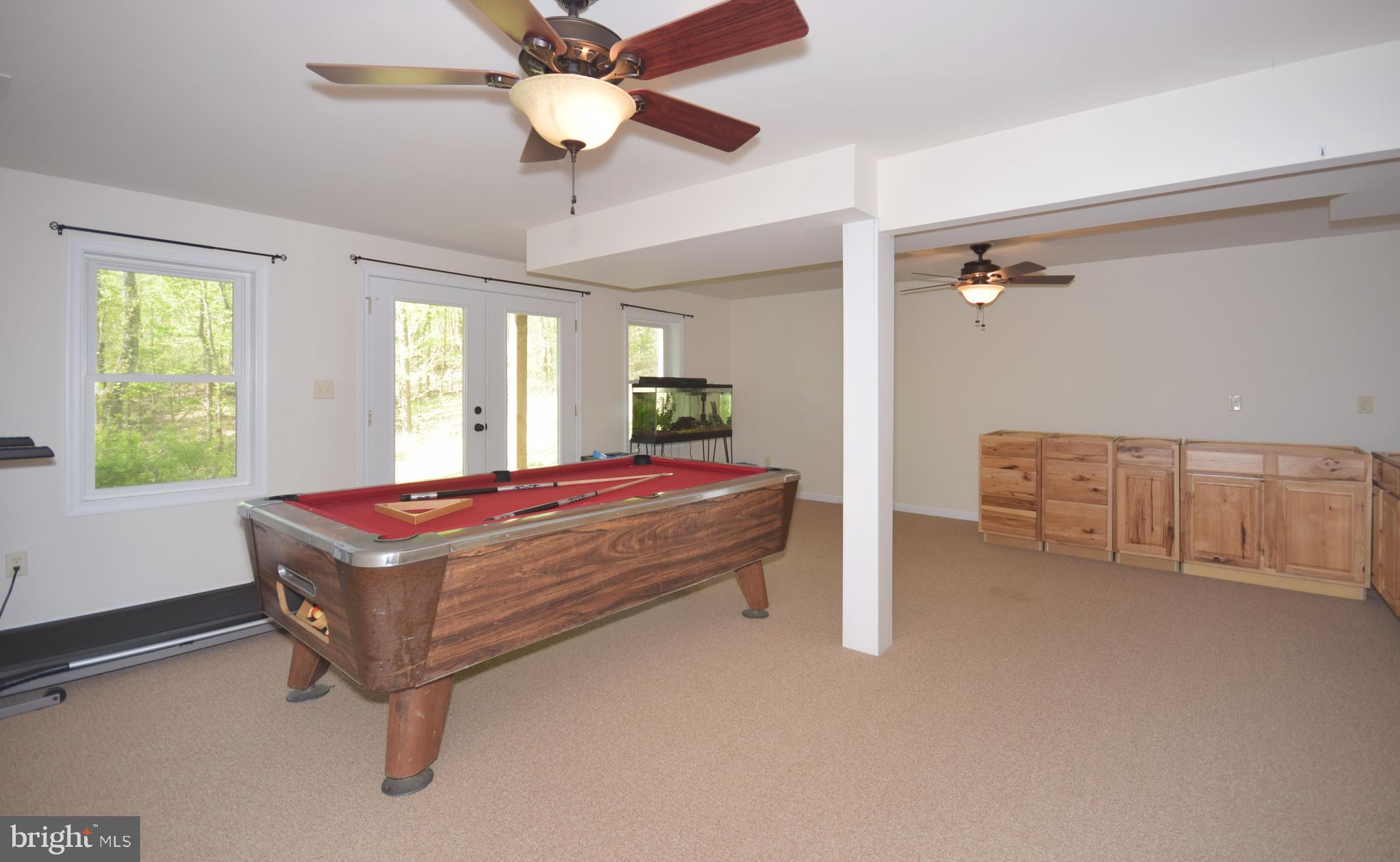 55 Timberline Ridge Road Front Royal, VA 22630 - Photo 32 of 41 Basement. Pool table conveys