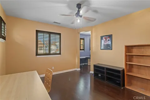 a view of a workspace with furniture