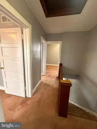 a view of empty room