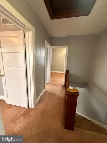 a view of empty room