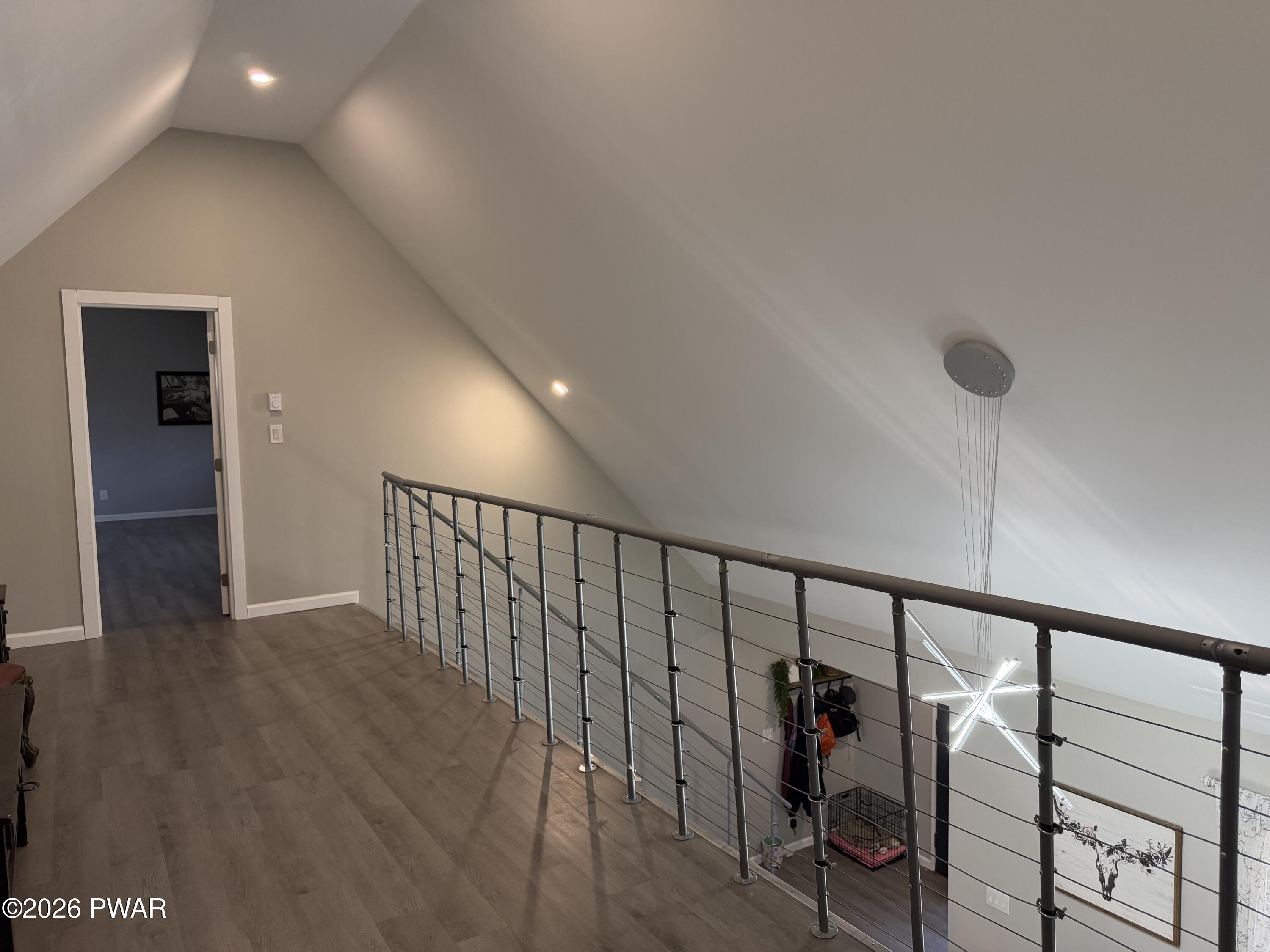 801 Maple Ridge Court Hawley, PA 18428 - Photo 55 of 55 a view of hallway with wooden floor
