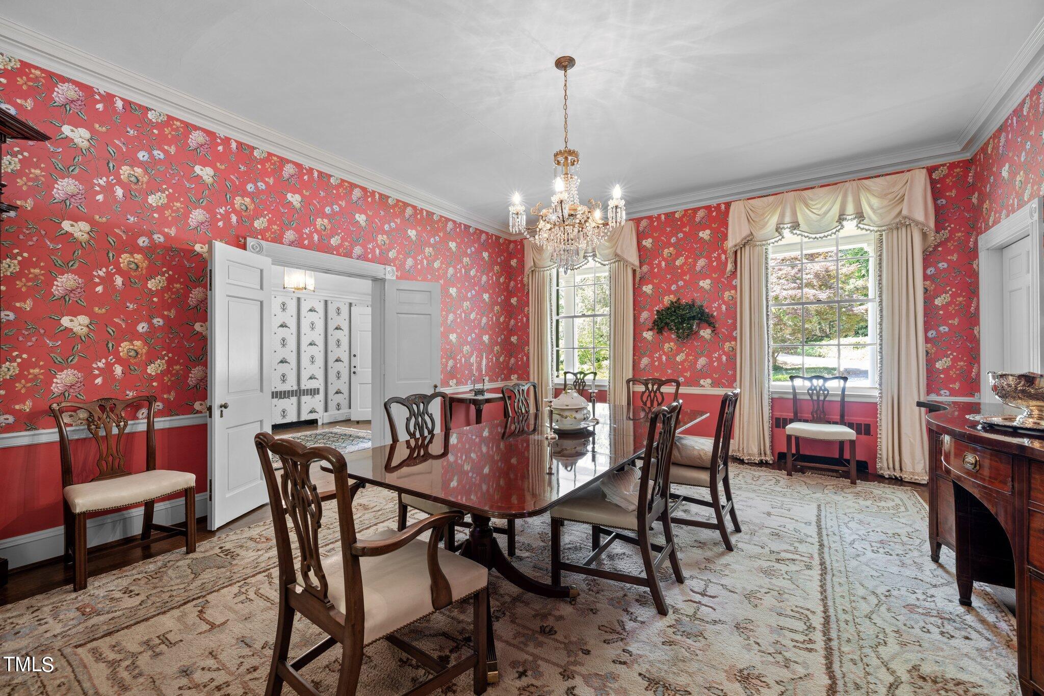 3116 Cornwall Road Durham, NC 27707 - Photo 11 of 85 a view of a dining room with furniture window and outside view