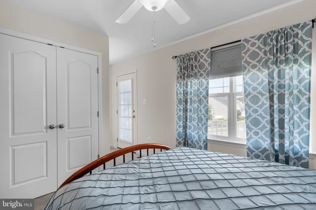 a view of a closet in the kitchen