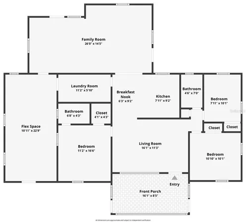 $243,000 | 1712 Tallahassee Drive, Daytona Beach, FL 32117