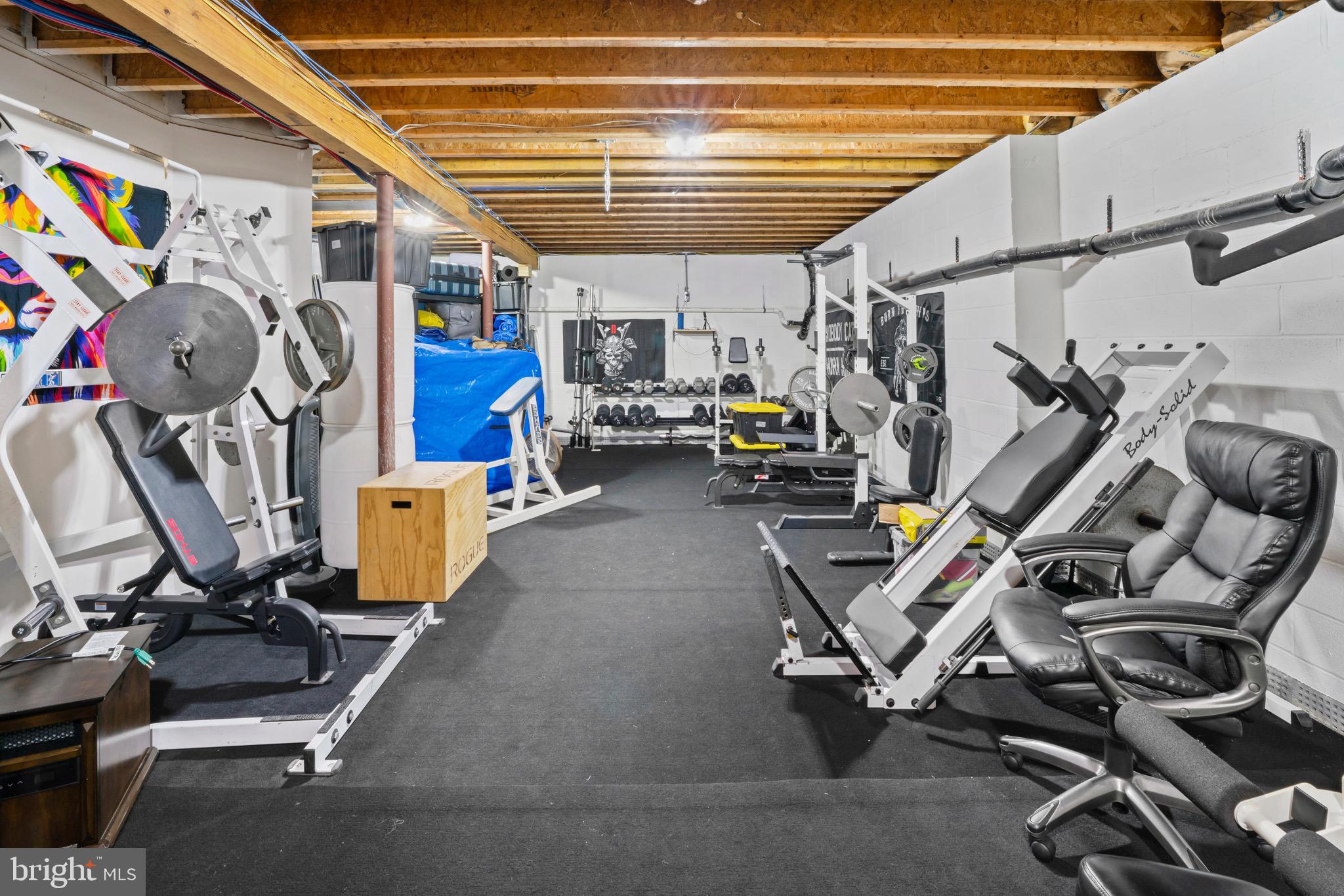 23 Regal's Court Swedesboro, NJ 08085 - Photo 65 of 74 a view of a room with gym equipment