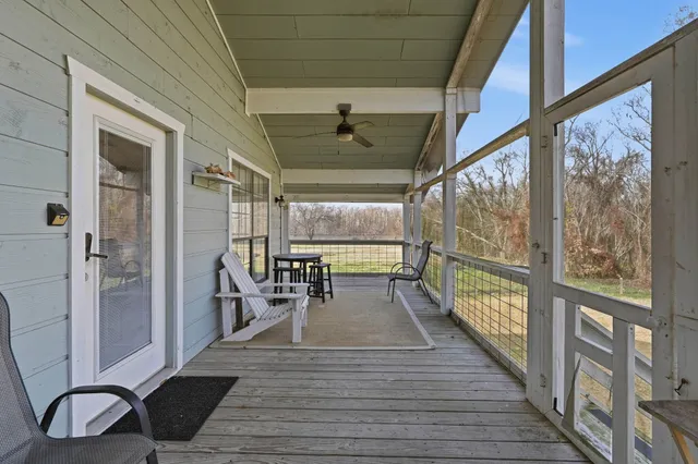 a view of outdoor space with seating space