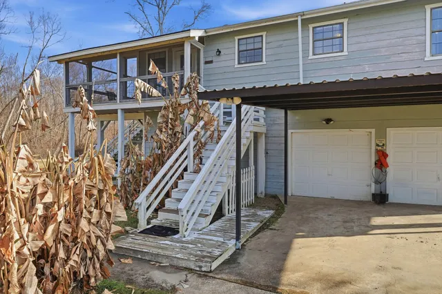 a view of a door and wooden door