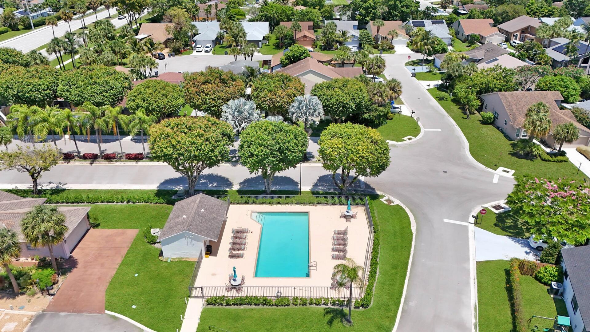 8658 Kimble Way Boca Raton, FL 33433 - Photo 32 of 33 an aerial view of a house