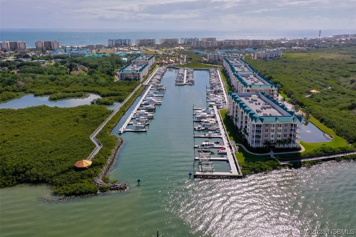 4620 Riverwalk Village Court, Unit 7206 Ponce Inlet, FL 32127 - Photo 31 of 48 an aerial view of a house