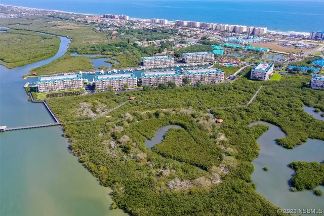 a view of a street with palm trees