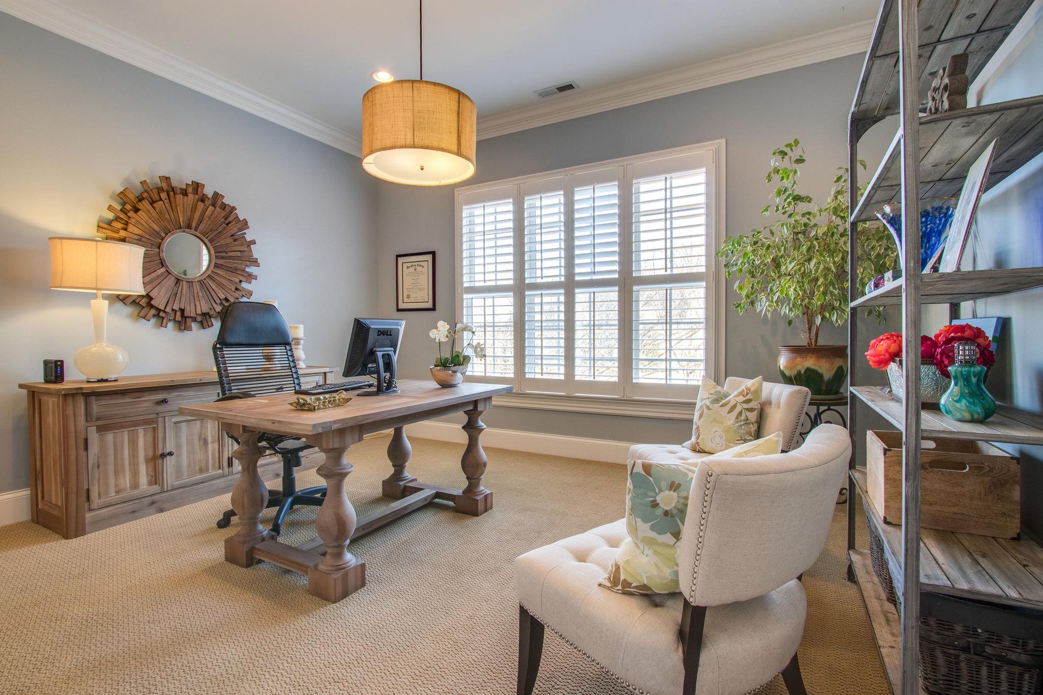 413 Sandcastle Road Franklin, TN 37069 - Photo 18 of 29 The 3rd main floor secondary bedroom is currently being used as an office.