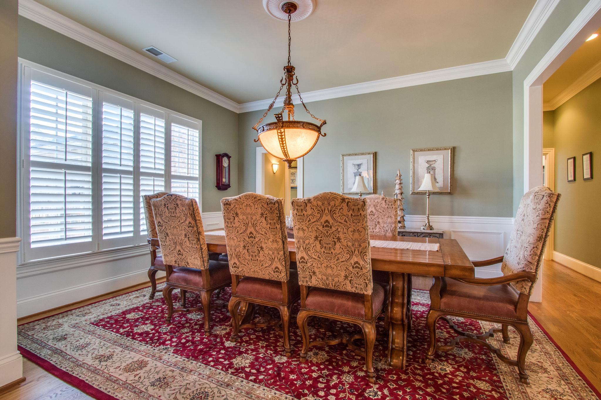 413 Sandcastle Road Franklin, TN 37069 - Photo 4 of 29 The large formal dining area is just to your left as you enter.