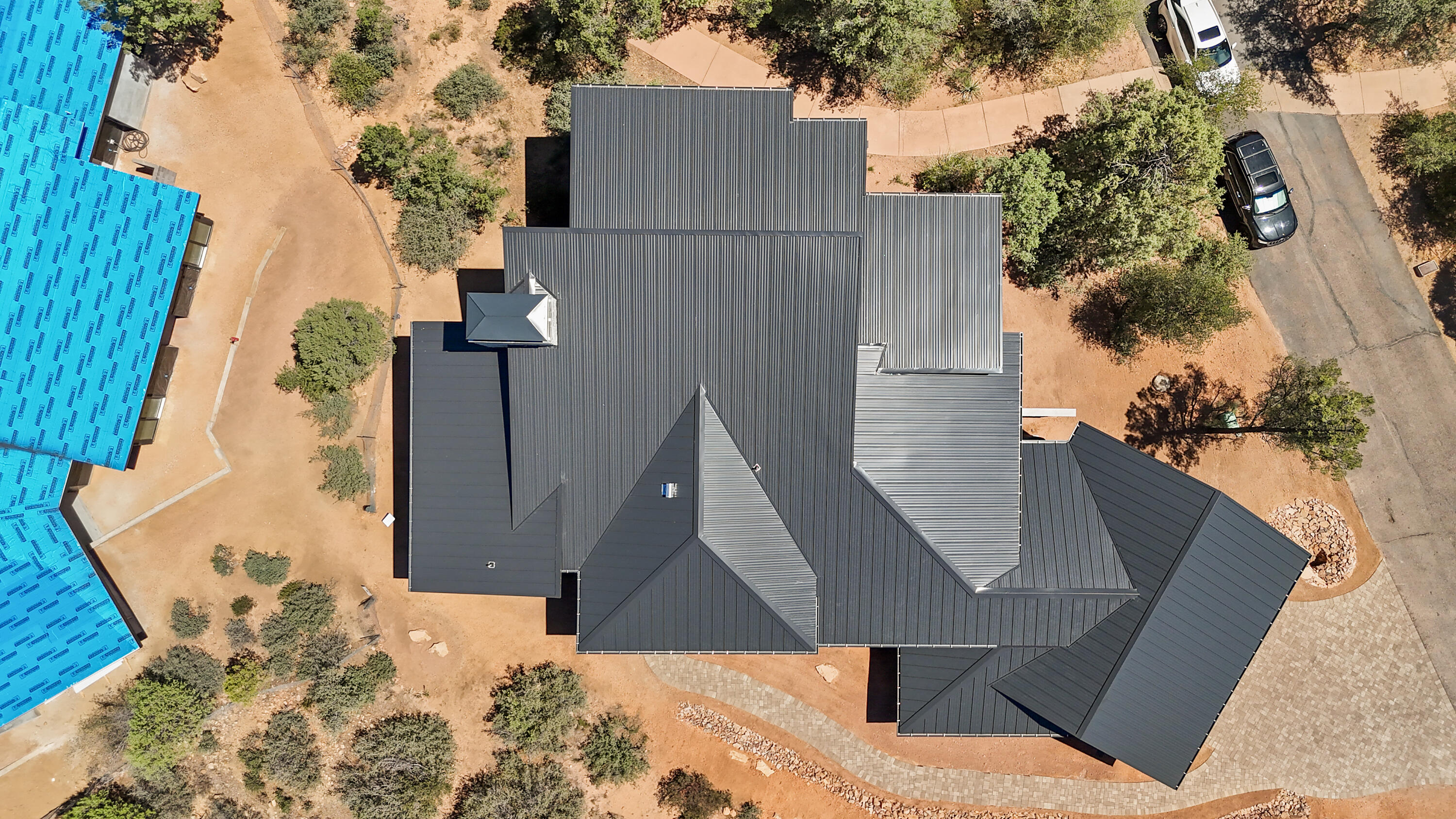 106 South Rim Club Drive Payson, AZ 85541 - Photo 43 of 45 an aerial view of a house with a yard