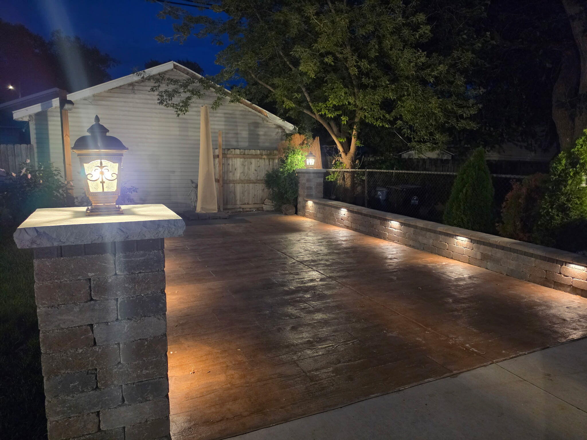 513 North Memorial Drive Racine, WI 53404 - Photo 11 of 28 backyard oasis