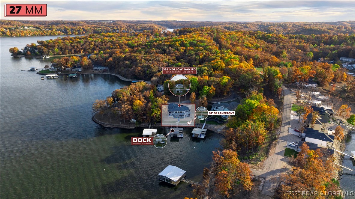 331 Hollow Oak Road Sunrise Beach, MO 65079 - Photo 65 of 67 Lot lines approx.