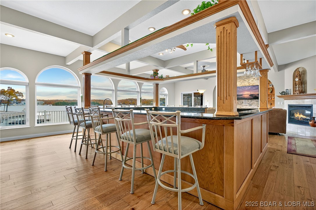 331 Hollow Oak Road Sunrise Beach, MO 65079 - Photo 10 of 67 Kitchen to VIEW & living area