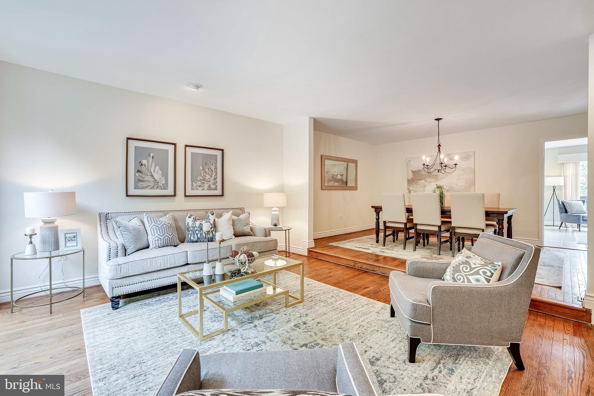 2024 Lakebreeze Way Reston, VA 20191 - Photo 10 of 95 Hardwood floors in the living and dining rooms.