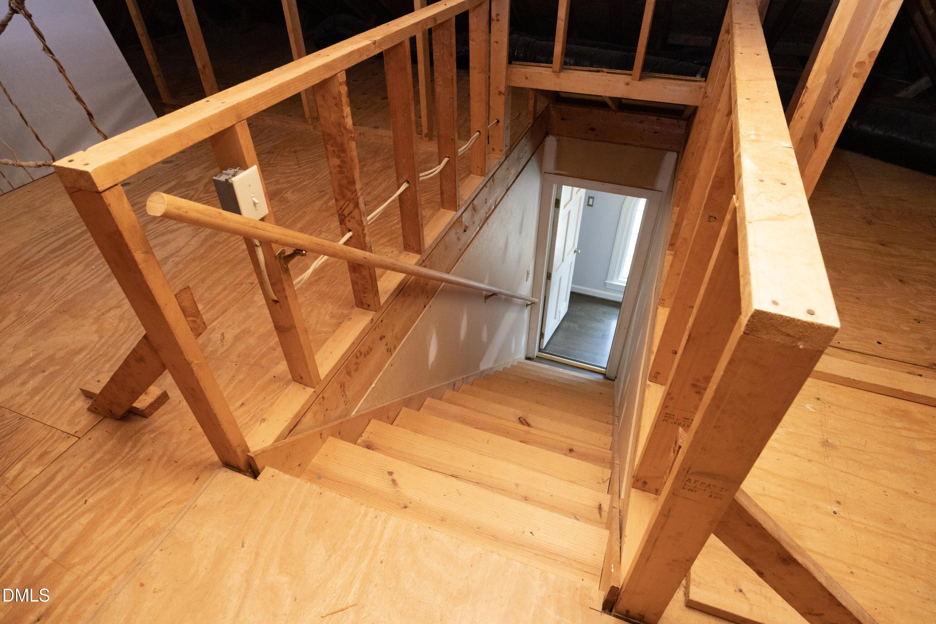 10728 Winding Wood Trail Raleigh, NC 27613 - Photo 33 of 54 34ThirdFloorStairs