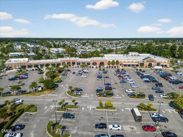 an aerial view of city