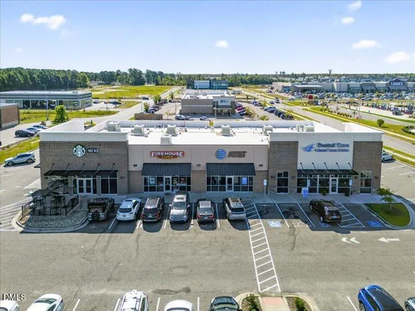 a view of a swimming pool and outdoor space