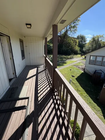 a view of deck with patio