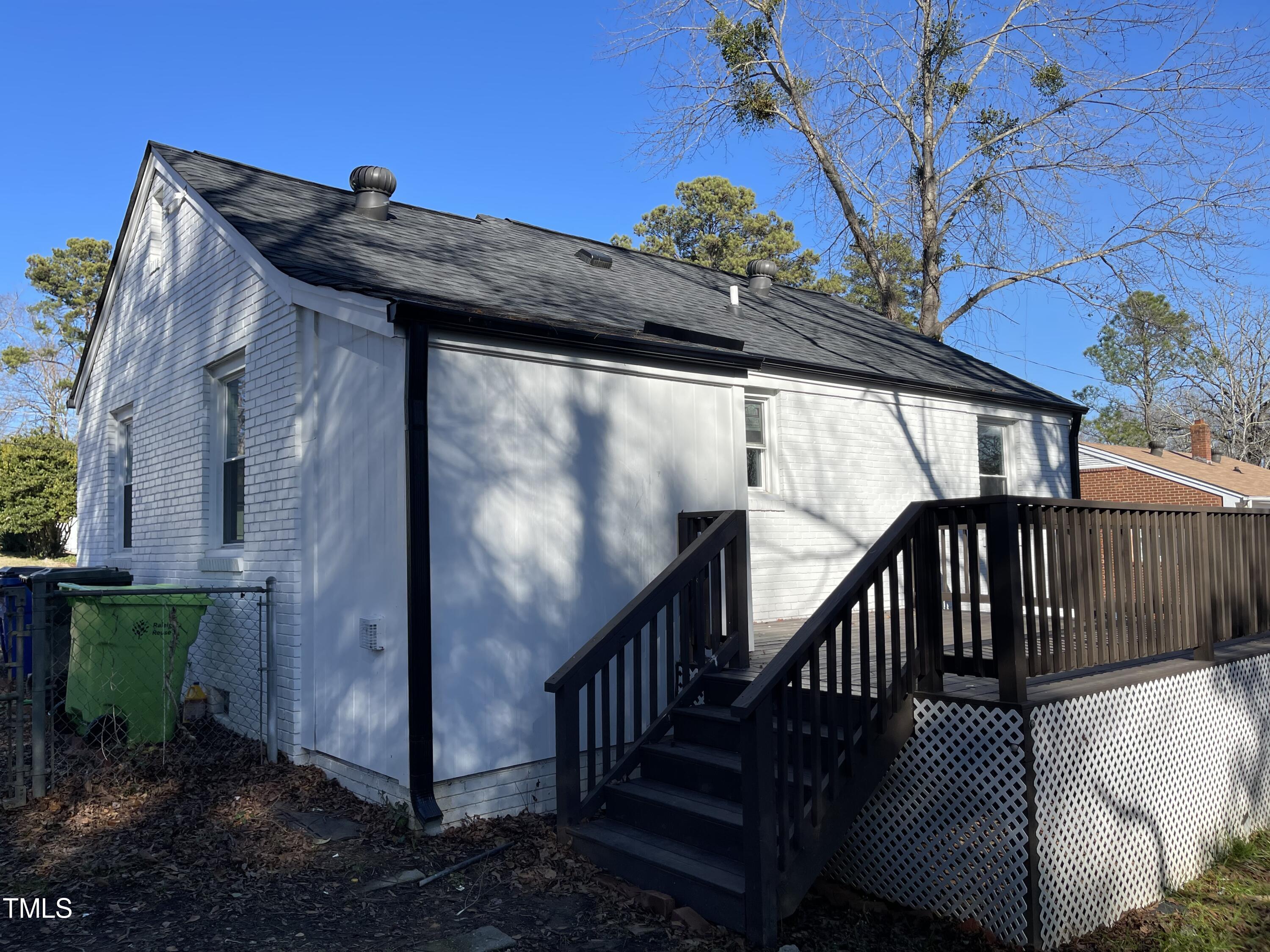 2344 Stevens Road Raleigh, NC 27610 - Photo 2 of 3 a view of balcony with wooden floor and seating space
