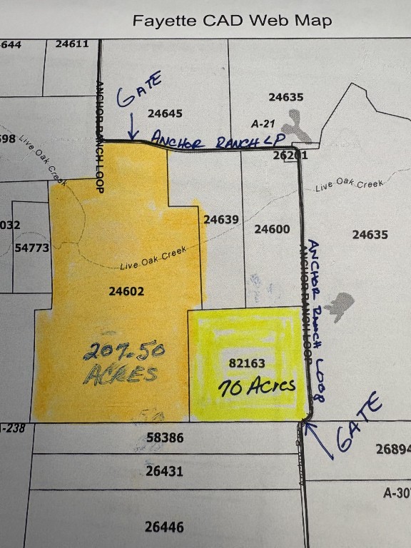 70 Acres /- Anchor Ranch Loop Flatonia, TX 78941 - Photo 1 of 1 Gallery Image 1