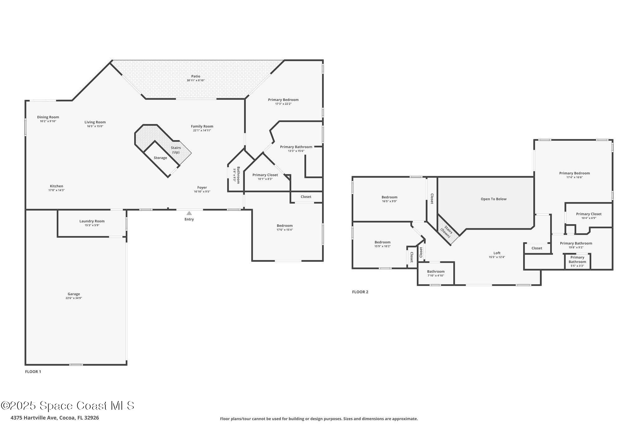 4375 Hartville Avenue Cocoa, FL 32926 - Photo 68 of 68 Floorplan Hartville