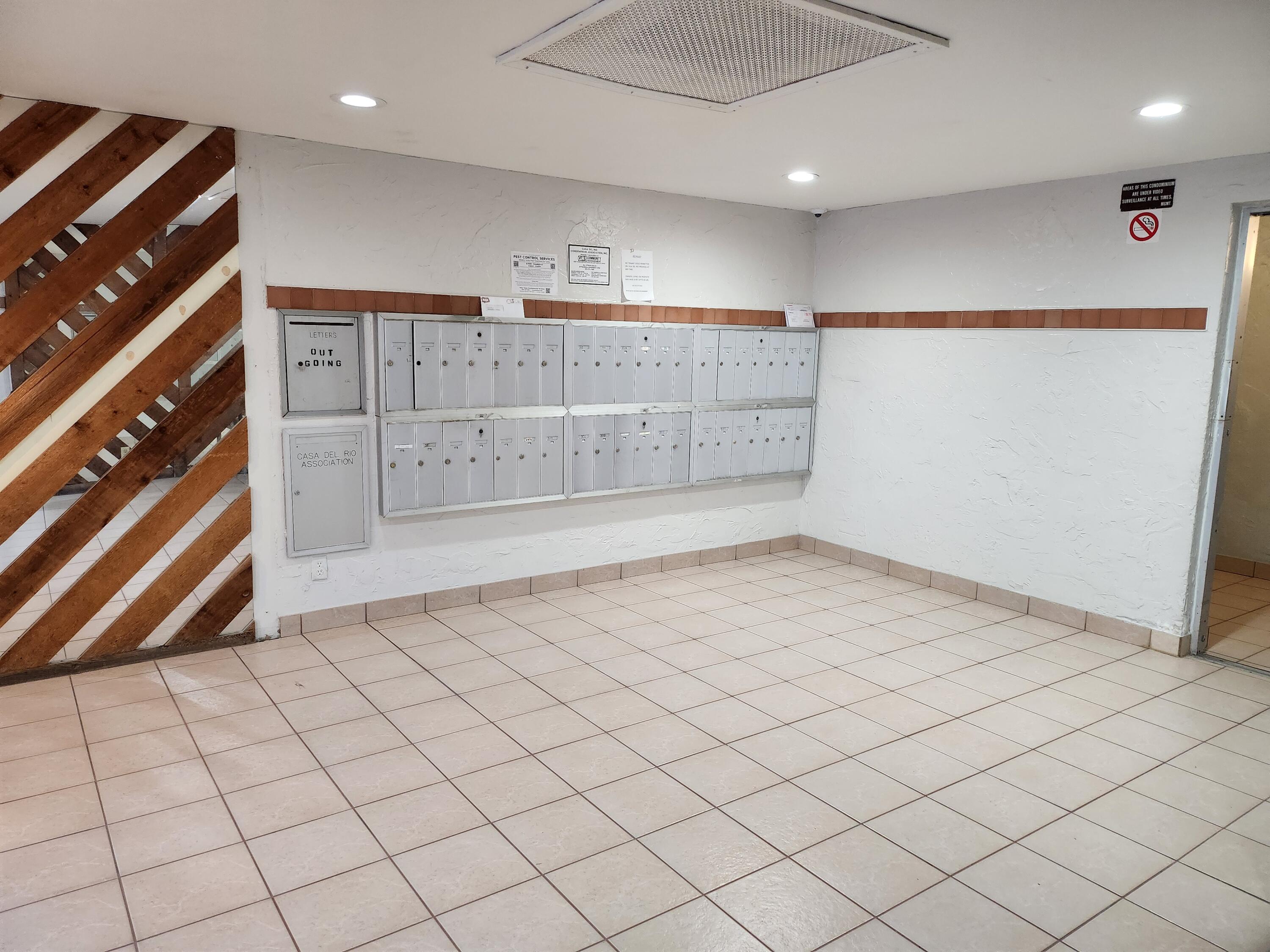 450 Northwest 20th Street, Unit 3040 Boca Raton, FL 33431 - Photo 5 of 34 Entrance Lobby with Mail Boxes