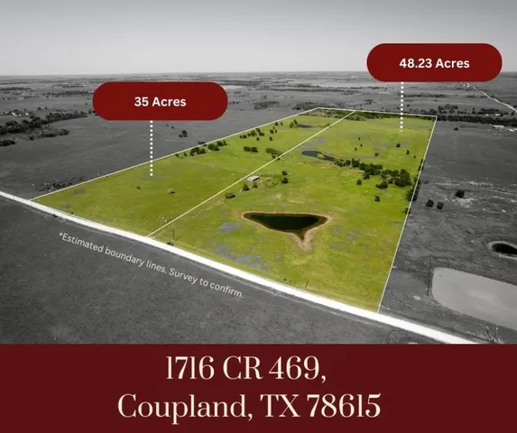 $1,100,995 | 1716 B County Road 469, Coupland, TX 78615