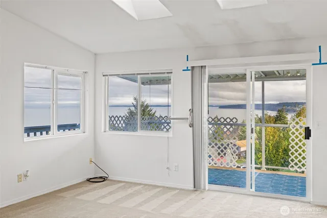 a view of a wooden fence