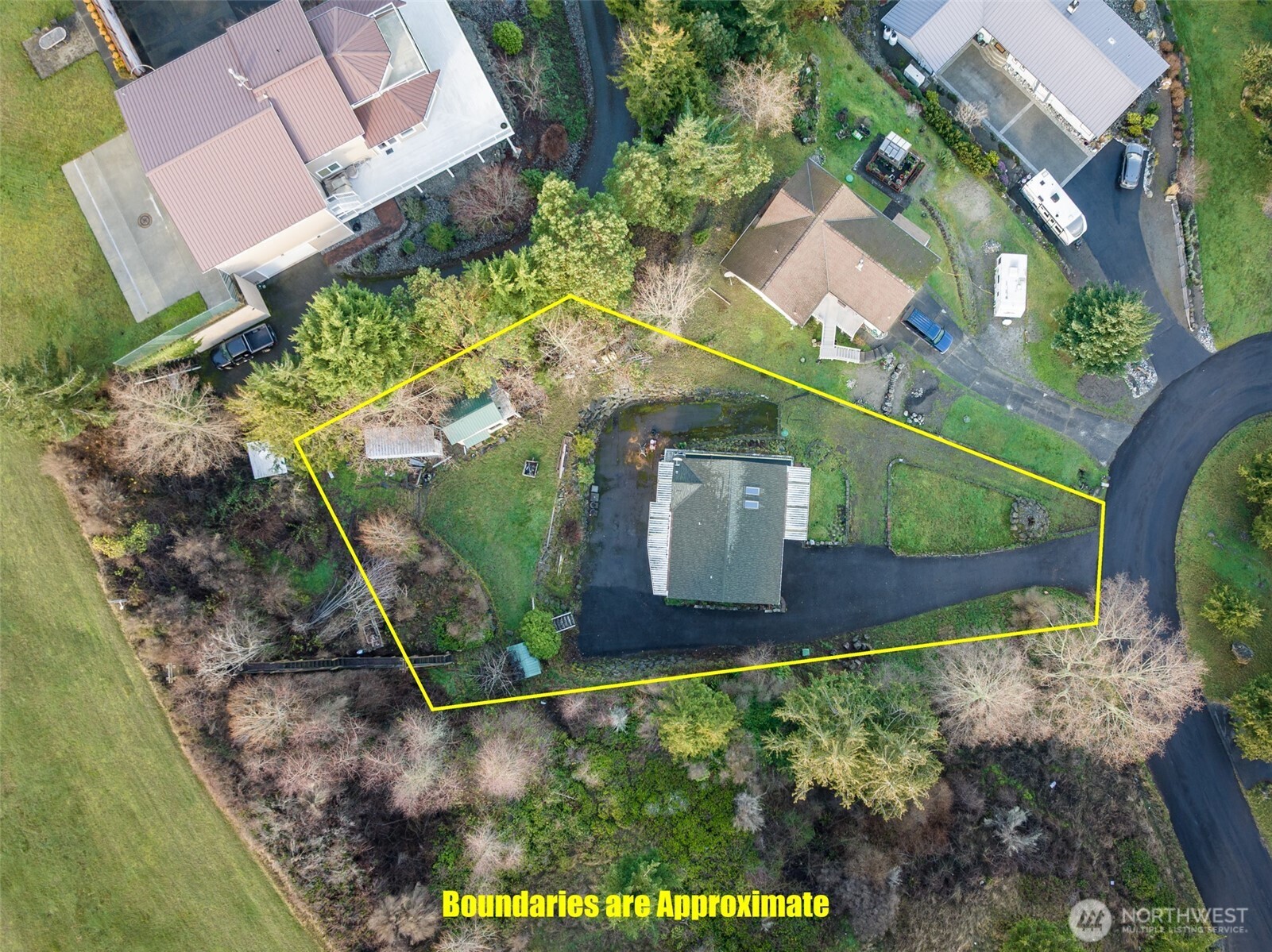 233 Lupine Drive Sequim, WA 98382 - Photo 7 of 40 an aerial view of a house