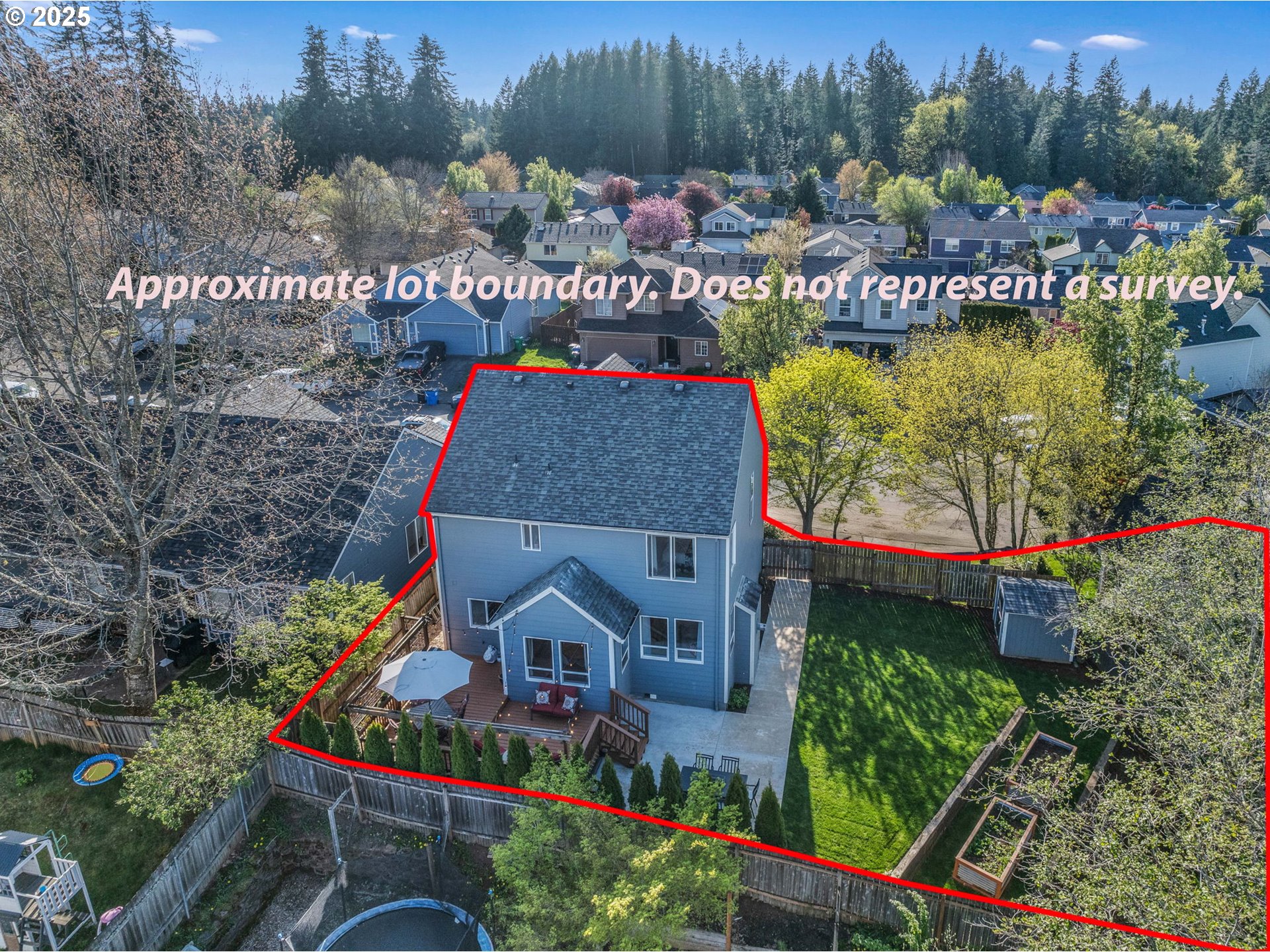 18254 Myra Court Sandy, OR 97055 - Photo 39 of 42 a view of a house with a ocean view