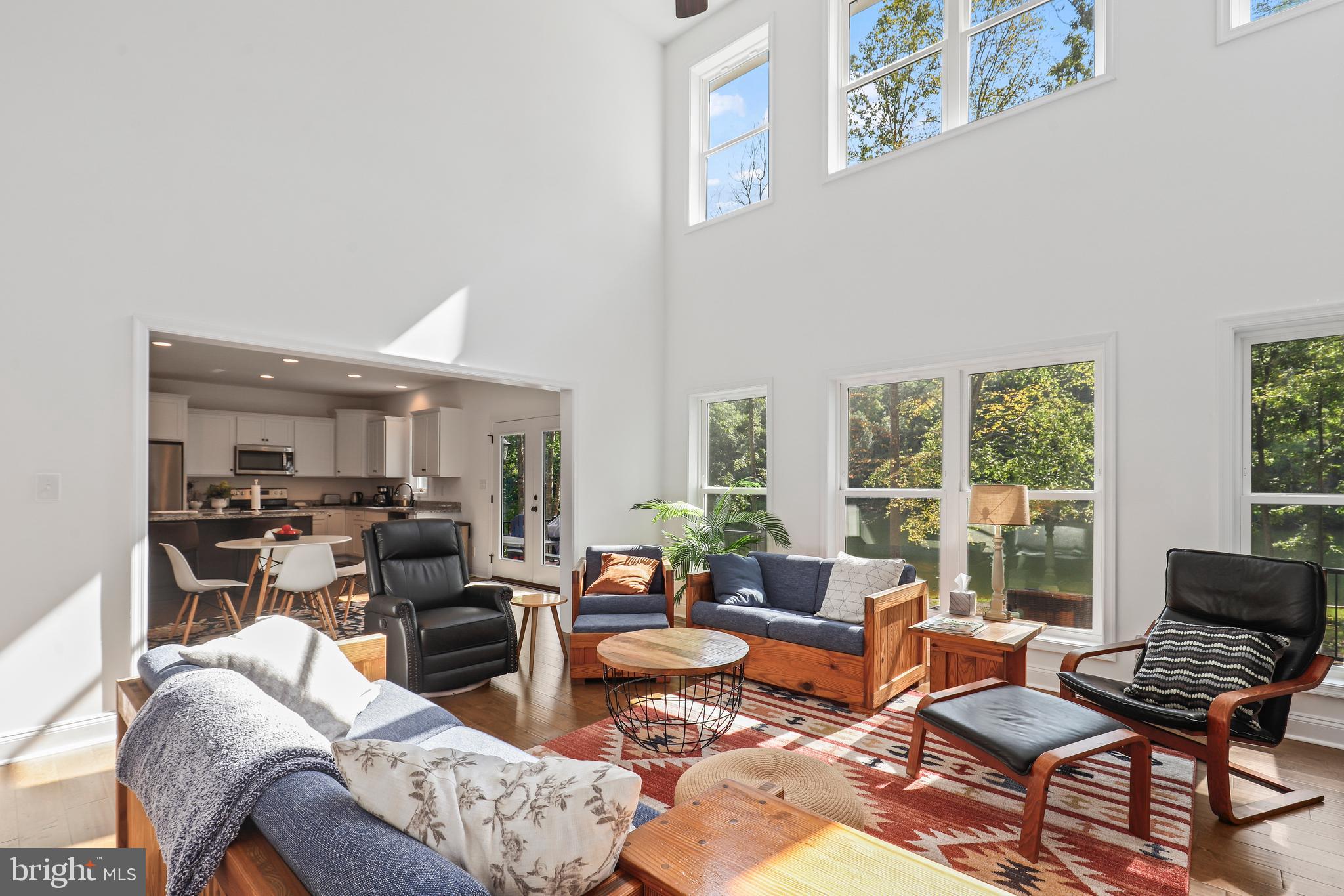 225 Raven Road Bumpass, VA 23024 - Photo 19 of 46 a living room with furniture and a large window