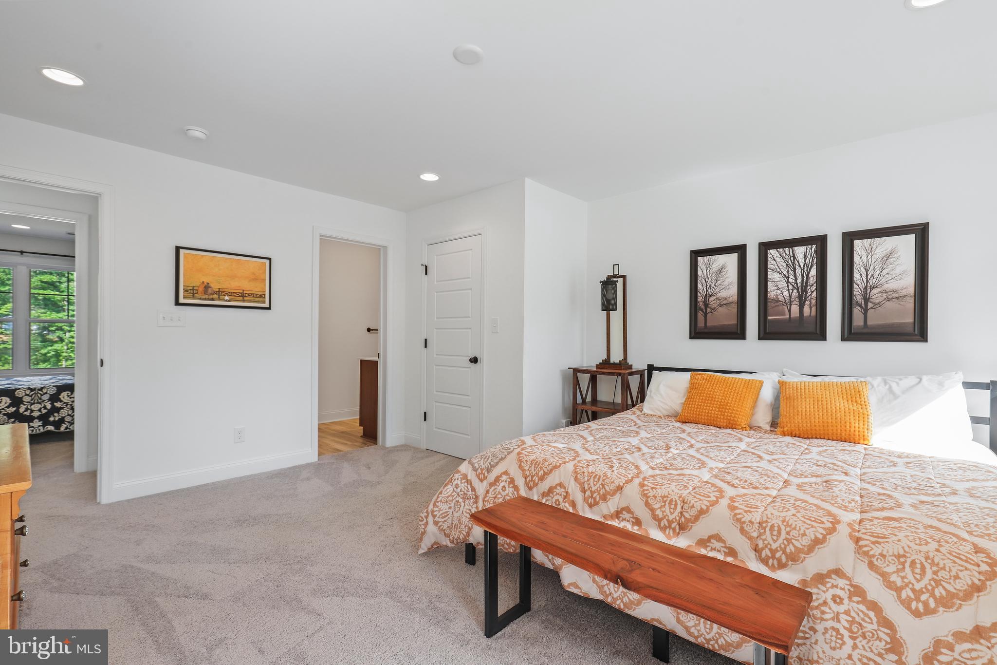 225 Raven Road Bumpass, VA 23024 - Photo 37 of 46 a bedroom with a large bed and a dresser