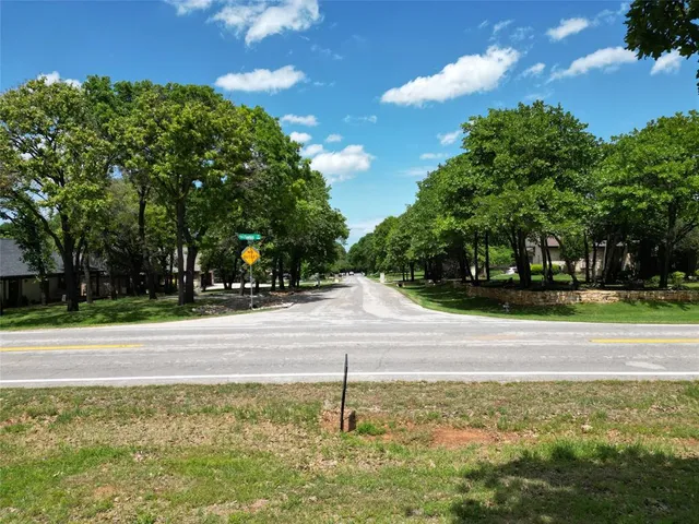 a view of outdoor space with a garden
