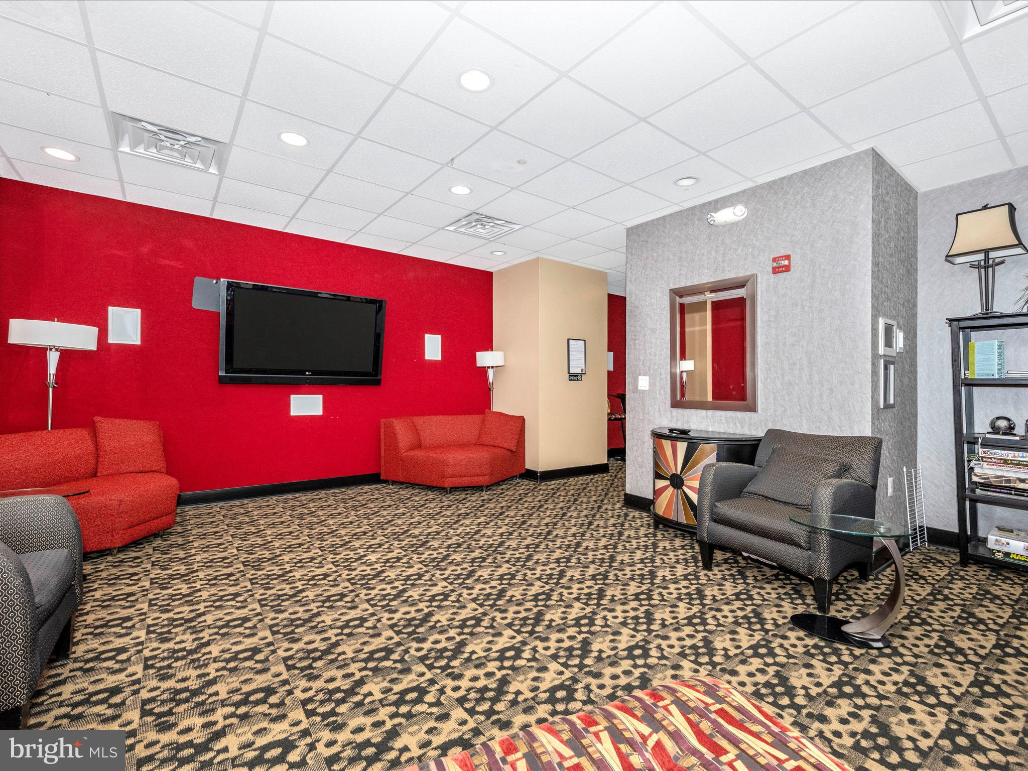 1220 Blair Mill Road, Unit 107 Silver Spring, MD 20910 - Photo 21 of 33 Building Party Room - TV Area