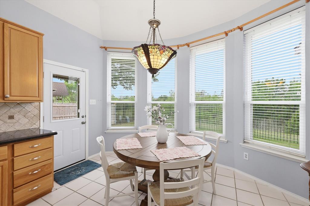 8409 Sequoia Way Fort Worth, TX 76137 - Photo 18 of 40 a view of a dining room with furniture window and outside view