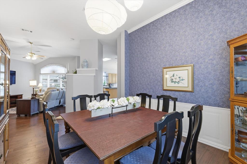 8409 Sequoia Way Fort Worth, TX 76137 - Photo 20 of 40 a view of a dining room with furniture