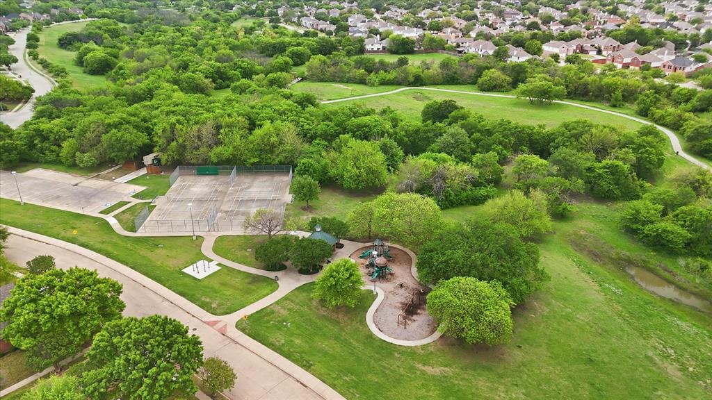 8409 Sequoia Way Fort Worth, TX 76137 - Photo 40 of 40 a backyard of a house with lots of green space