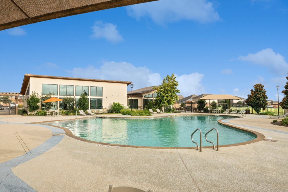 3600 Catlett Crk Road Georgetown, TX 78626 - Photo 18 of 28 a view of a swimming pool with a patio